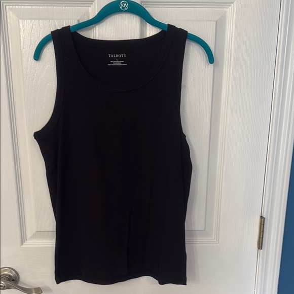 Talbots Tops - Talbots Black Fitted Tank Top